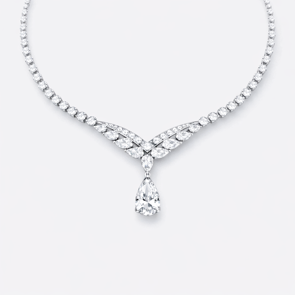 LeBlanc Vérité Pear Necklace