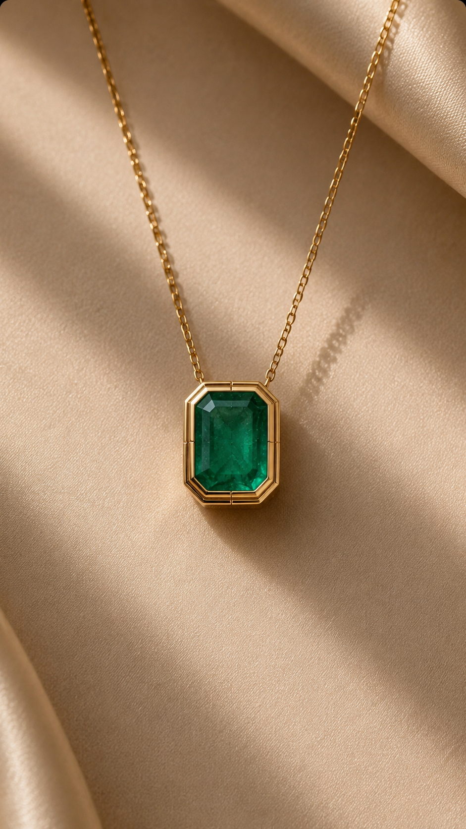 The Sovereign Emerald Pendant