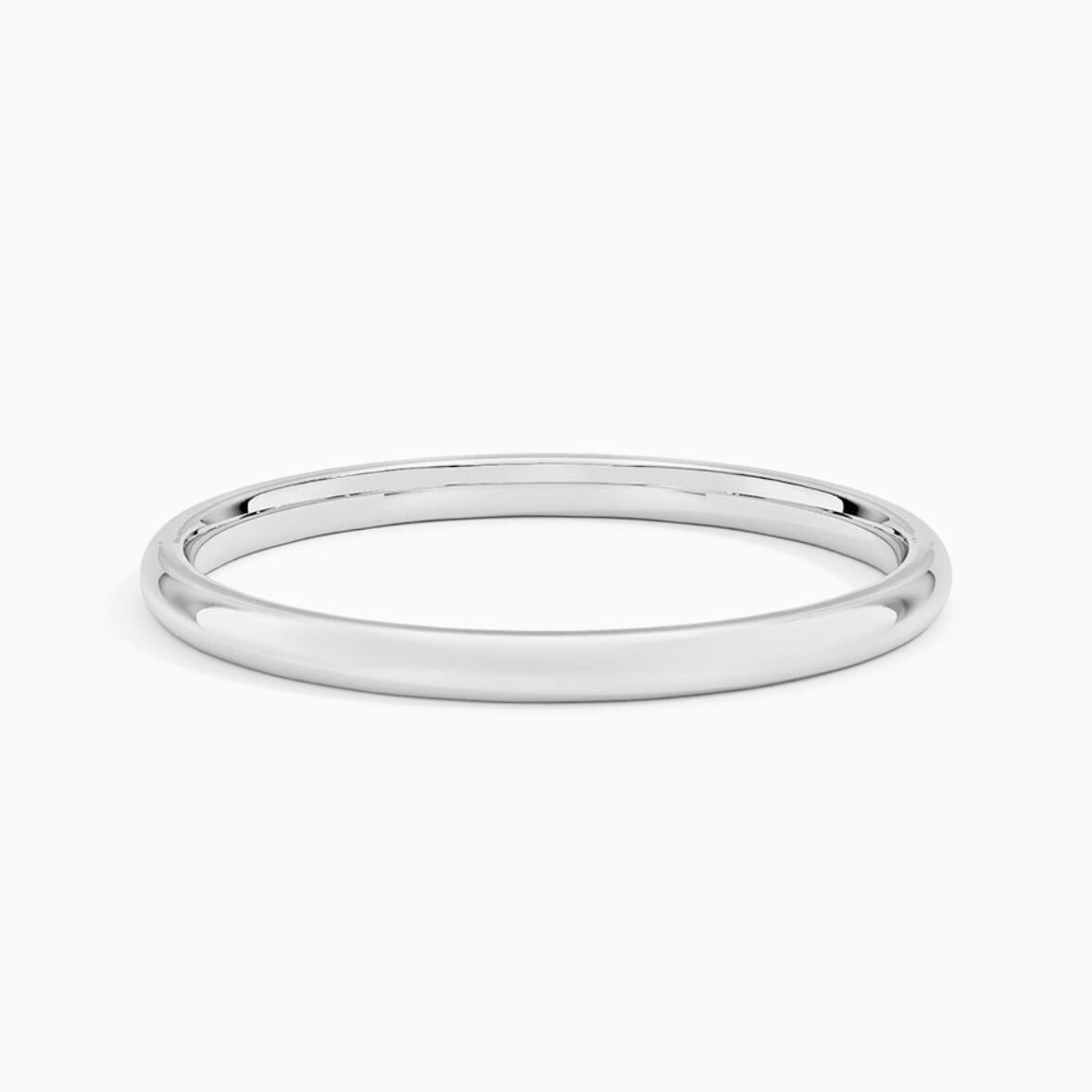 Platinum Wedding Band Set(Round Solitaire 1.25ct & Classic Band)