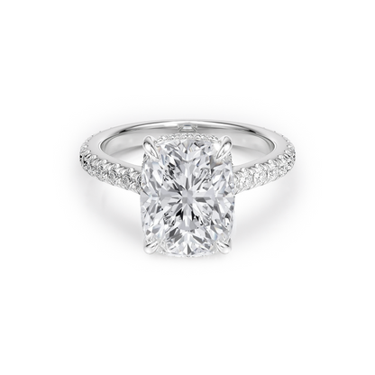 Signature Elongated Cushion Brilliant Engagement Ring