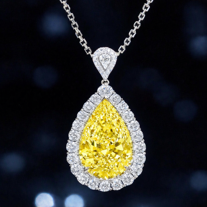Yellow Diamond Pendant
