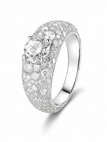 La bague Pavé Éclat