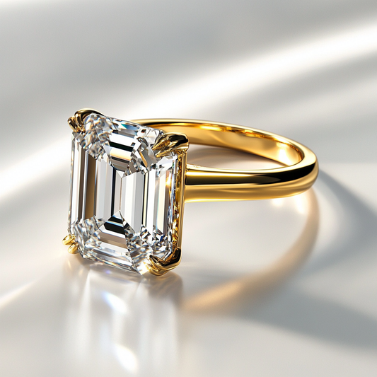 Emerald Cut Engagement Ring