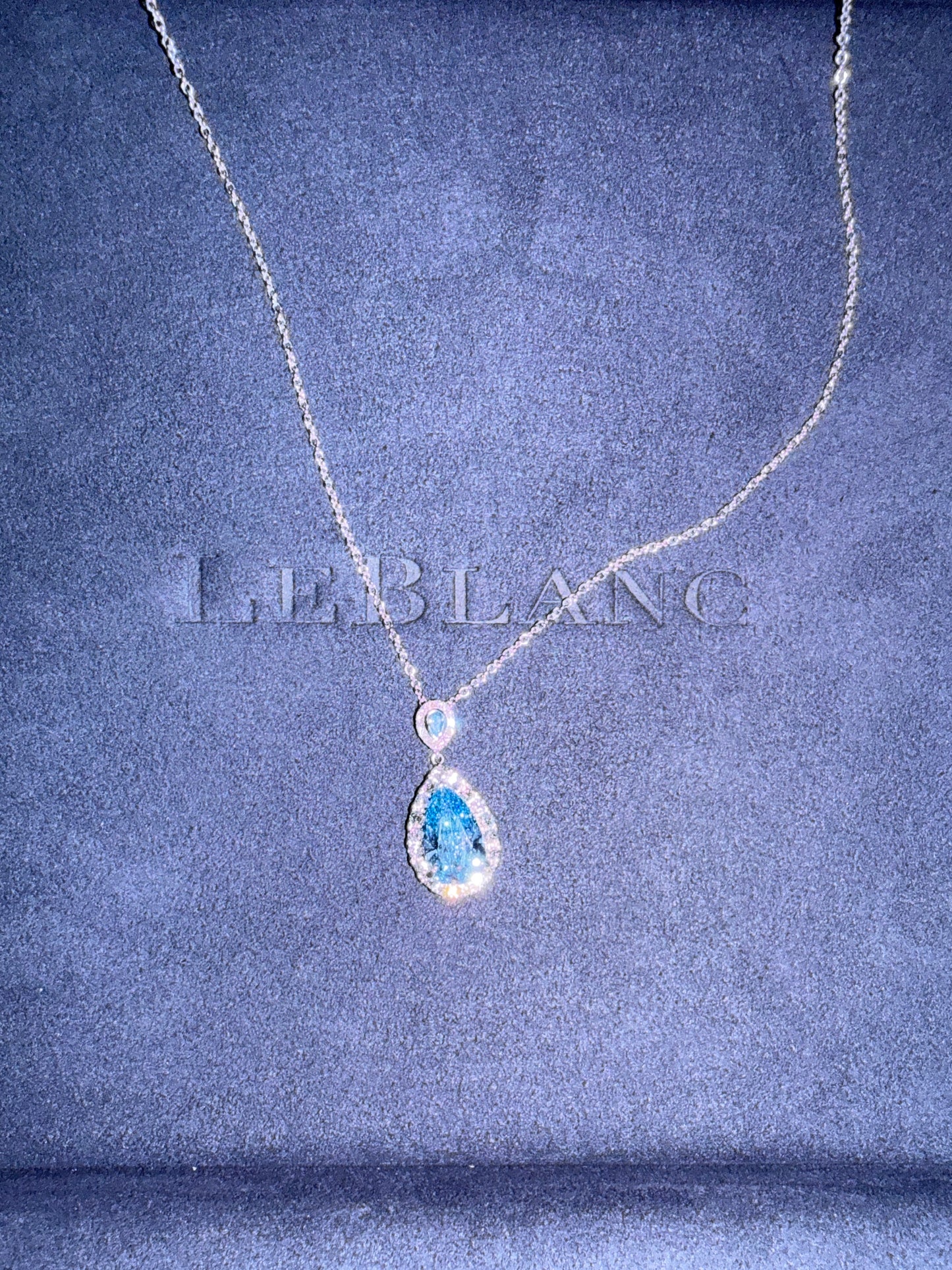 Blue Diamond Pendant