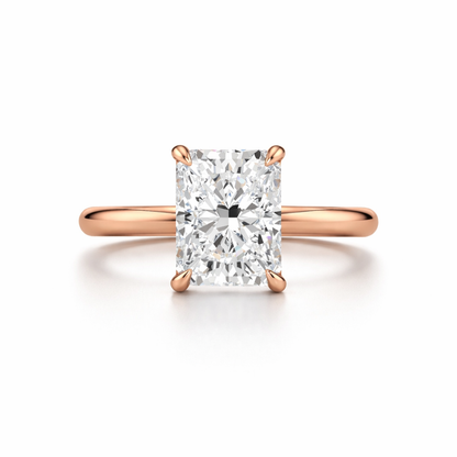 Radiant Cut Diamond Engagement Ring