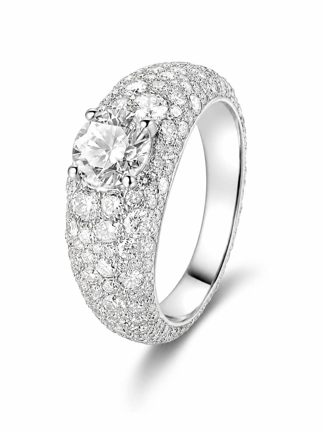 La bague Pavé Éclat