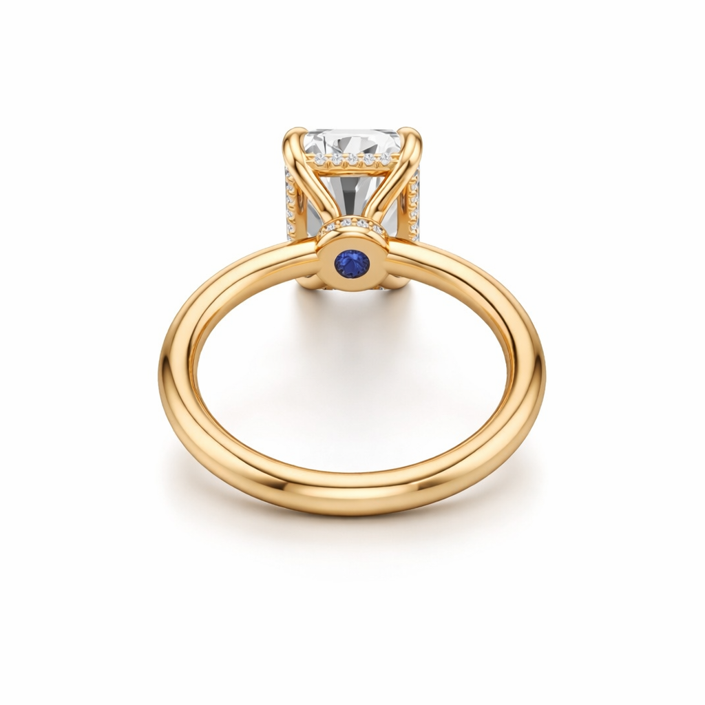 Radiant Cut Diamond Engagement Ring