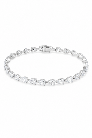Éloise Pear Tennis Bracelet