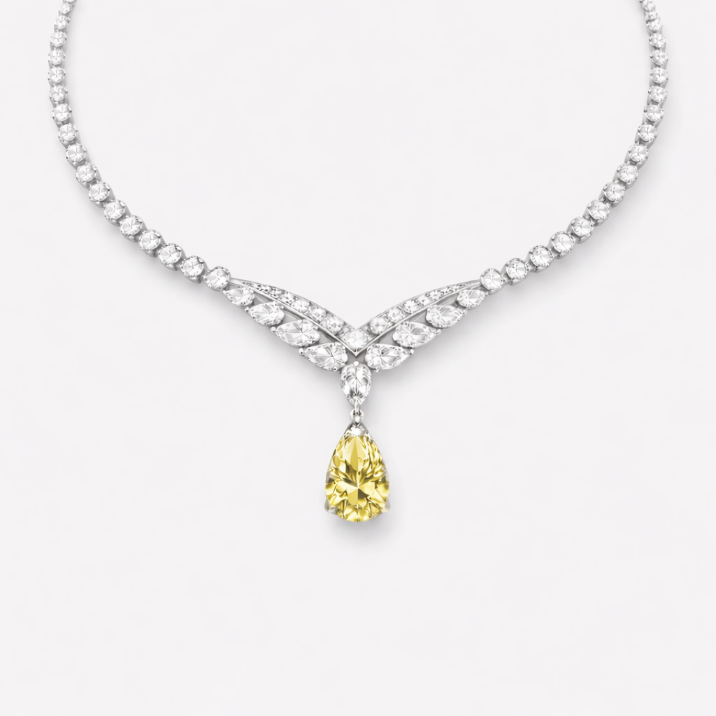 Collier Poire LeBlanc Vérité