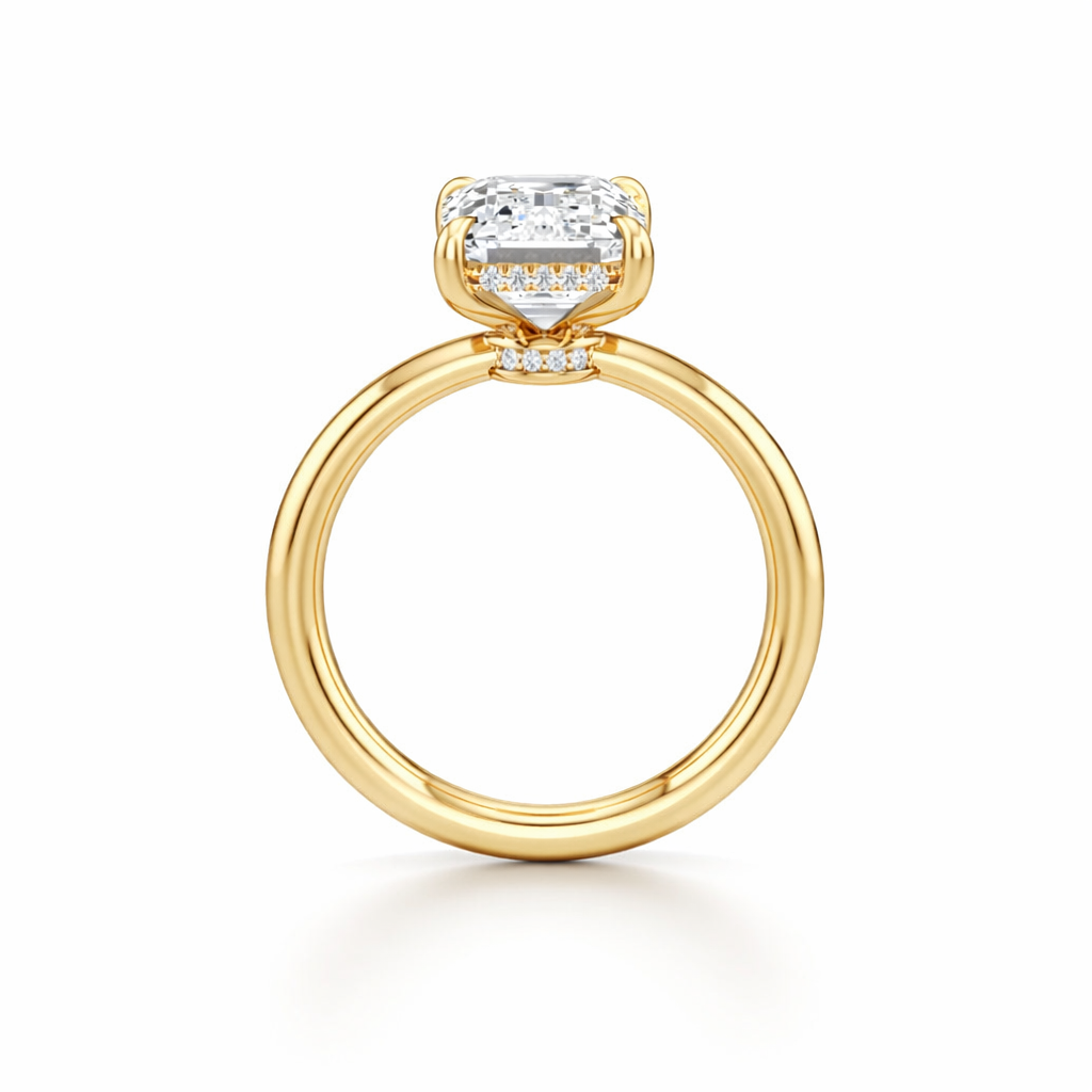 Emerald Cut Engagement Ring