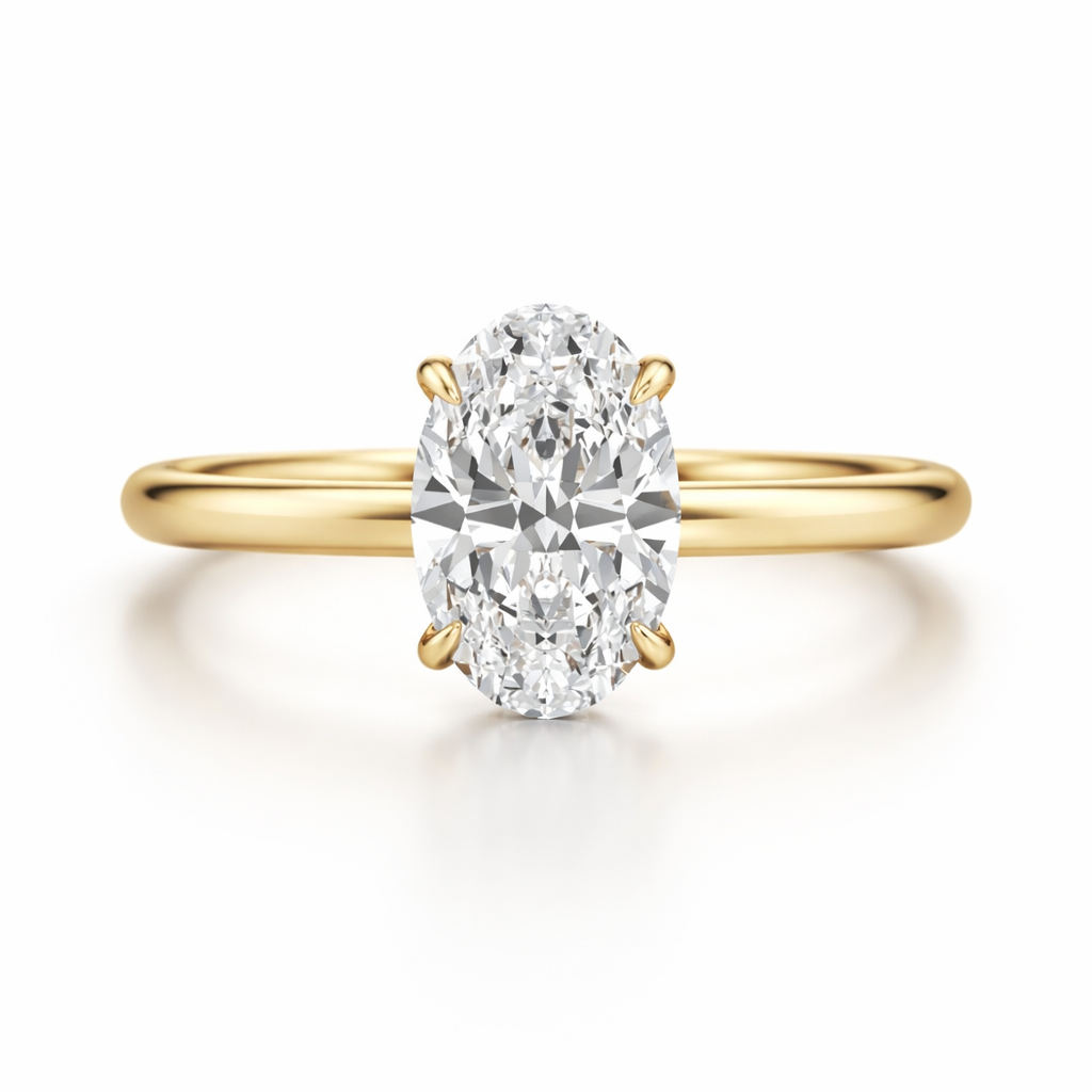 Signature Oval Engagement Ring