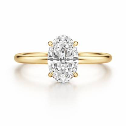 Signature Oval Engagement Ring