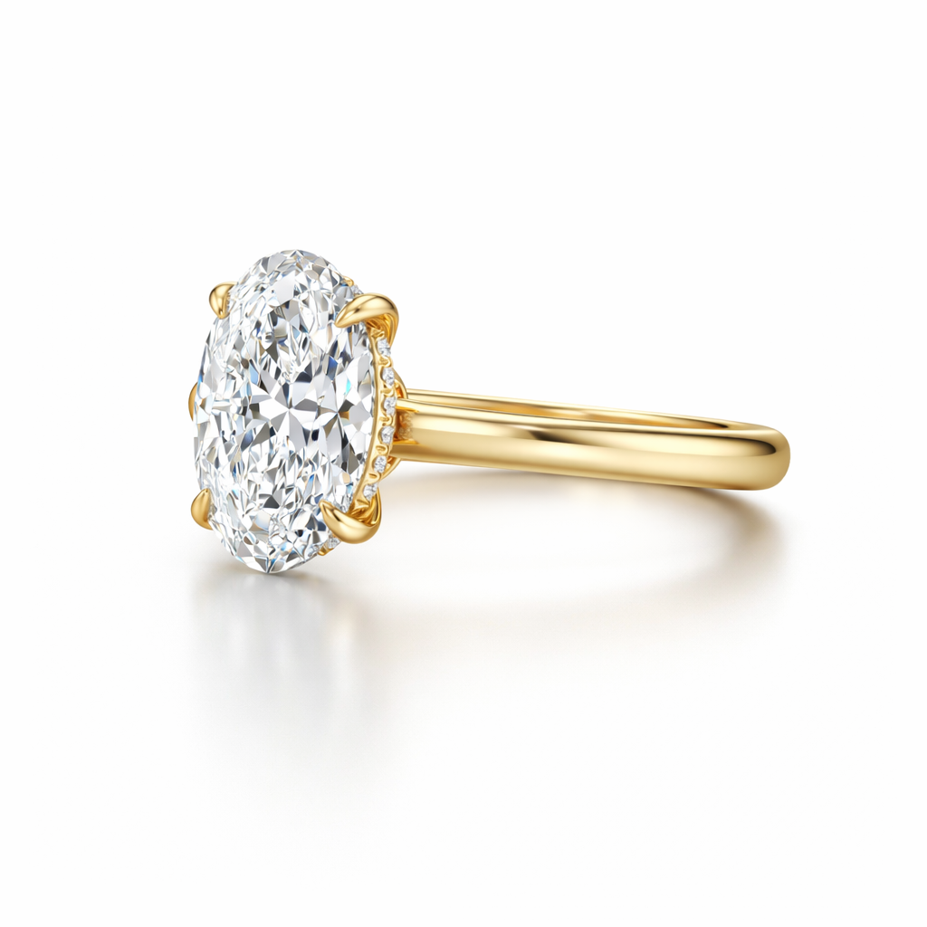 Signature Oval Engagement Ring