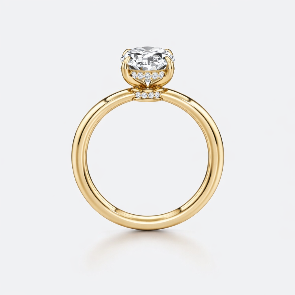 Signature Oval Engagement Ring