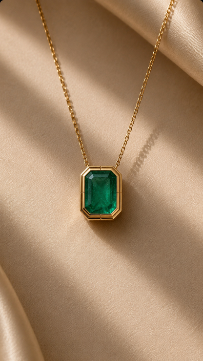 The Sovereign Emerald Pendant