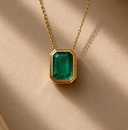 The Sovereign Emerald Pendant