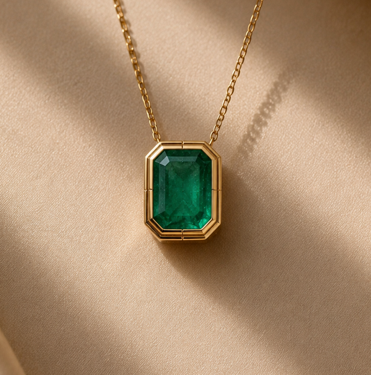 The Sovereign Emerald Pendant