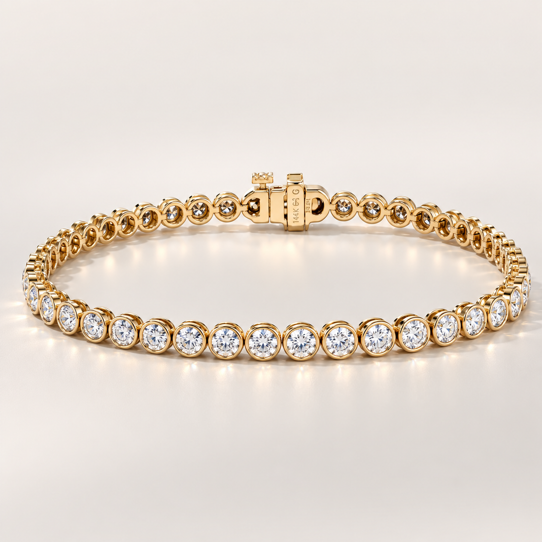Bracelet tennis serti héritage