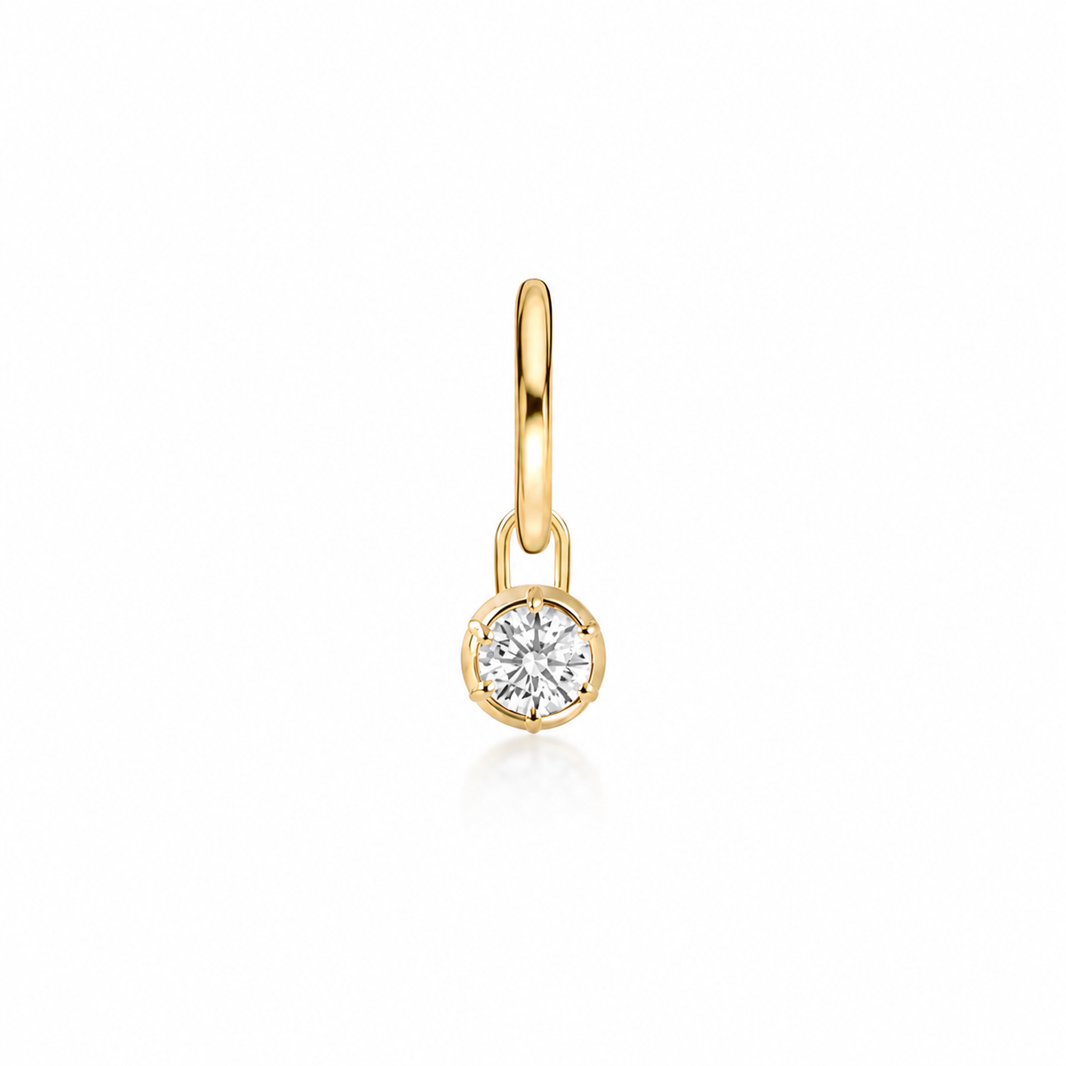 LeBlanc Étoile Solitaire Hoops