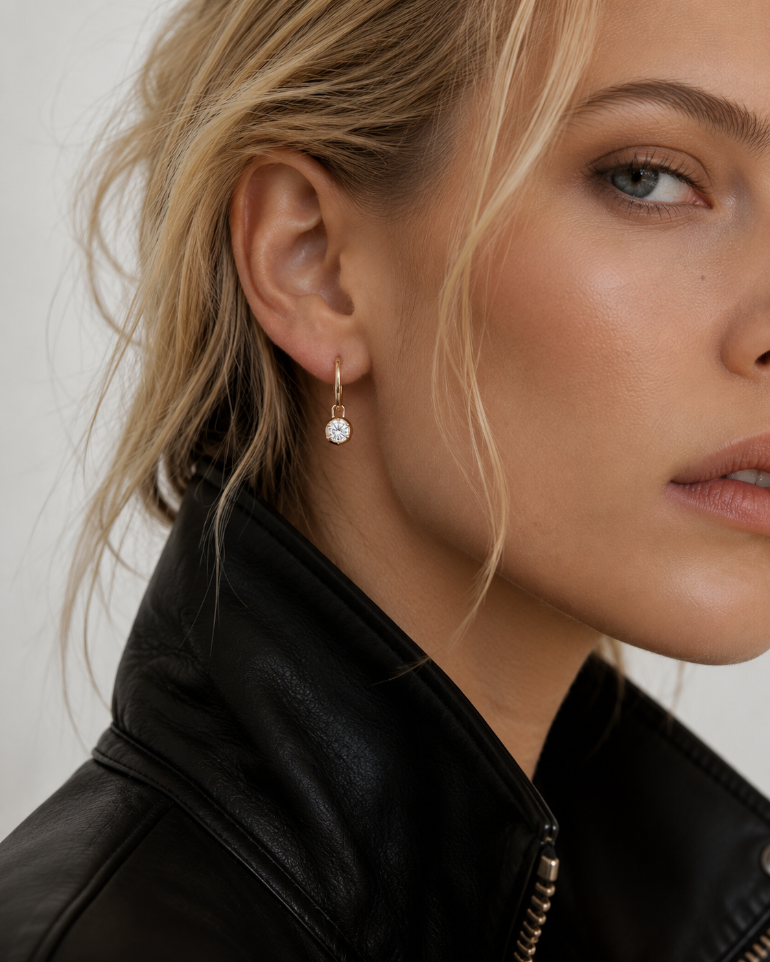 LeBlanc Étoile Solitaire Hoops