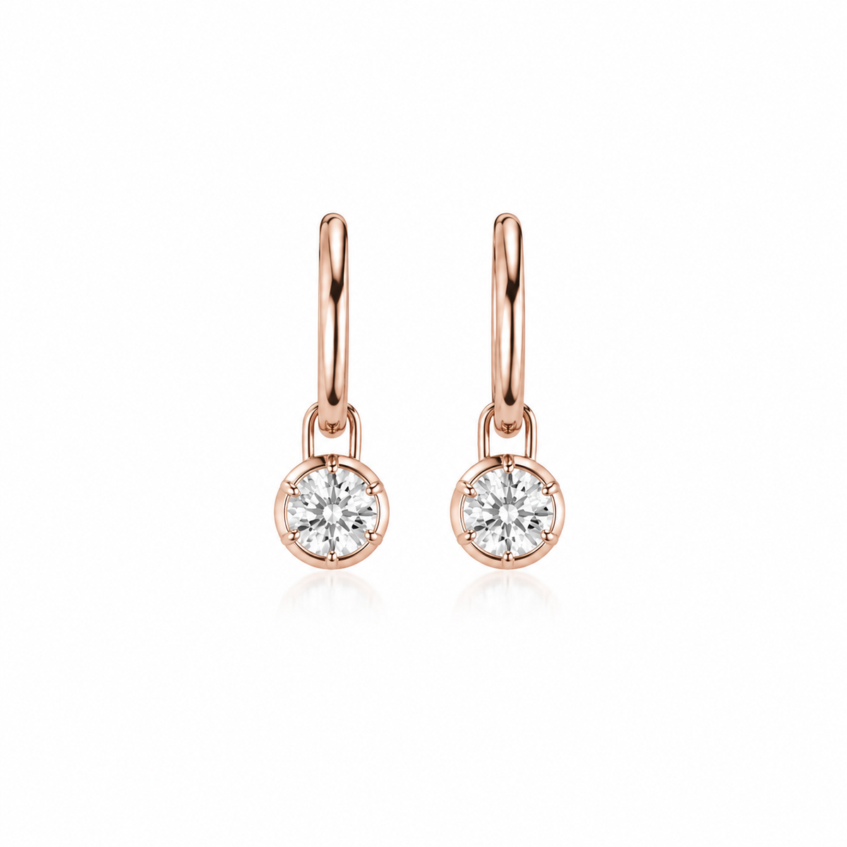 LeBlanc Étoile Solitaire Hoops