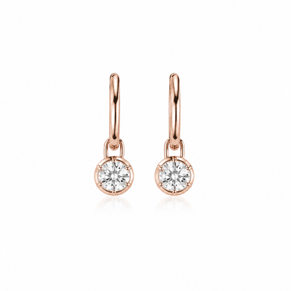 LeBlanc Étoile Solitaire Hoops