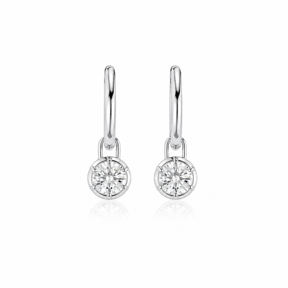LeBlanc Étoile Solitaire Hoops