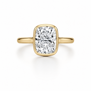Bague LeBlanc Héritage à Coussin serti Clos