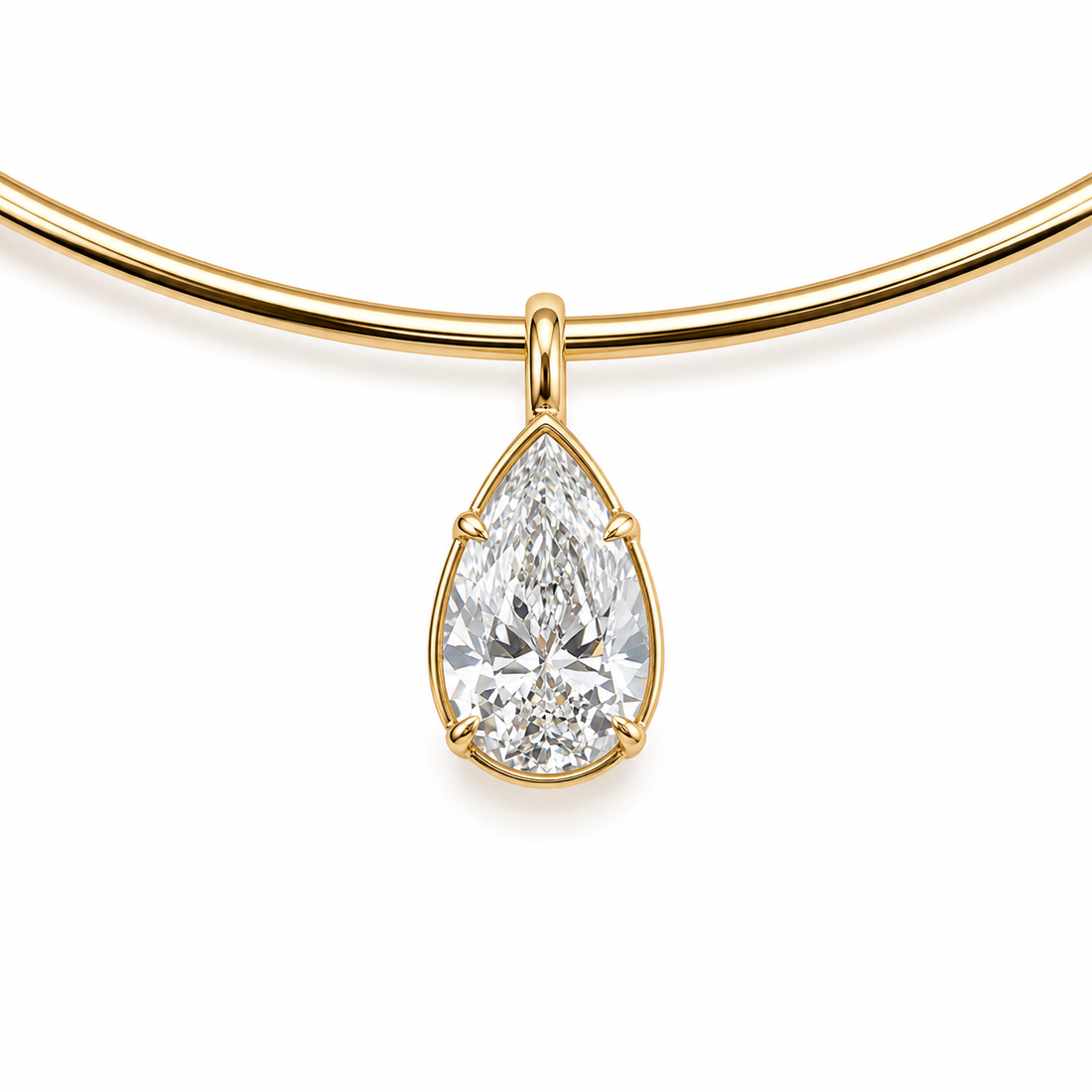 Pendentif Poire Diamant Icône