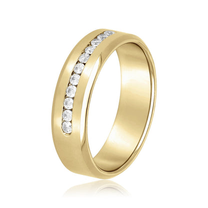Jean-pierre Full-surface Diamond Heavy Band