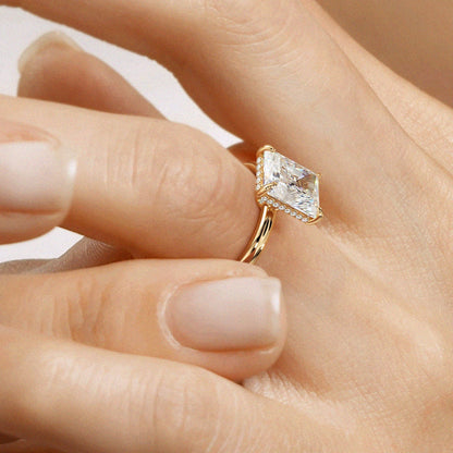 Radiant Cut Diamond Engagement Ring