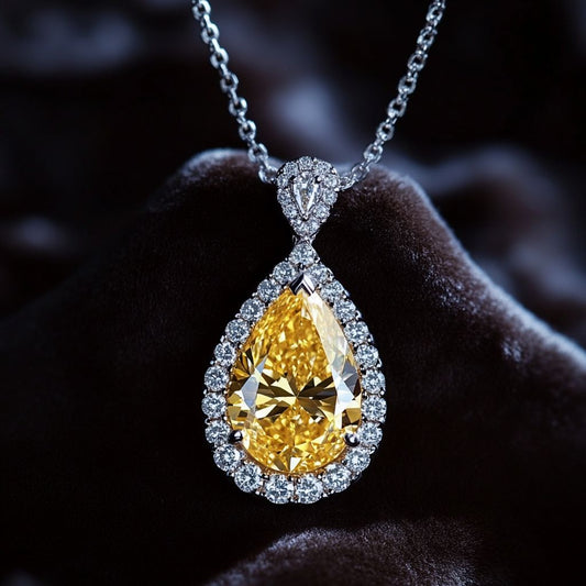 Yellow Diamond Pendant