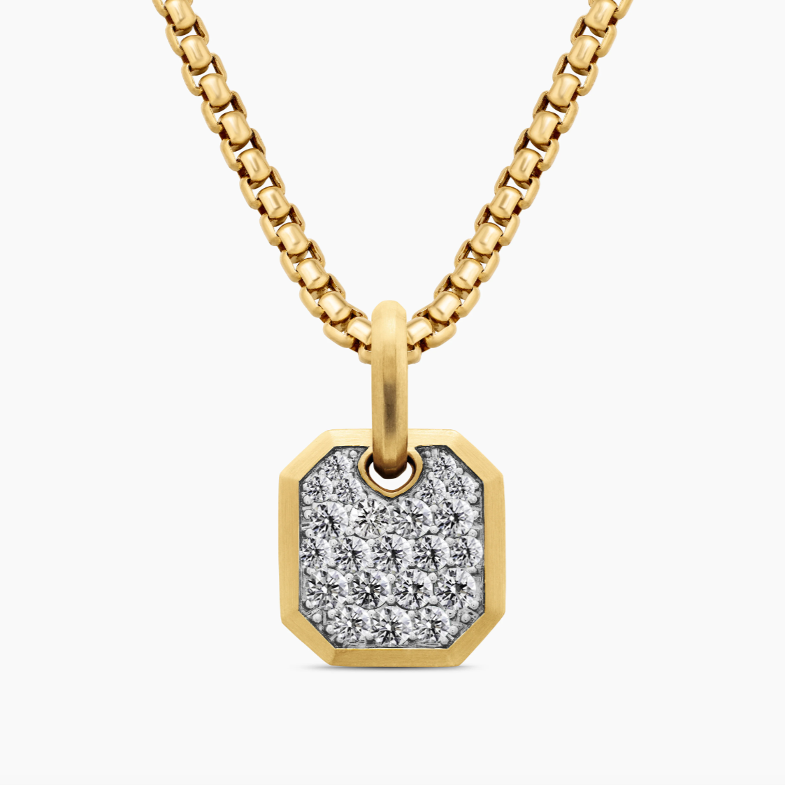 Diamond Pavé Amulet
