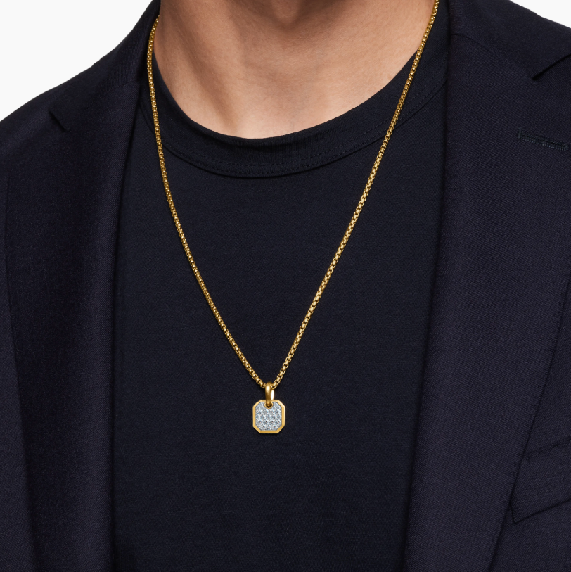 Diamond Pavé Amulet
