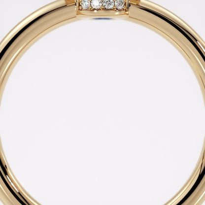 Radiant Cut Diamond Engagement Ring